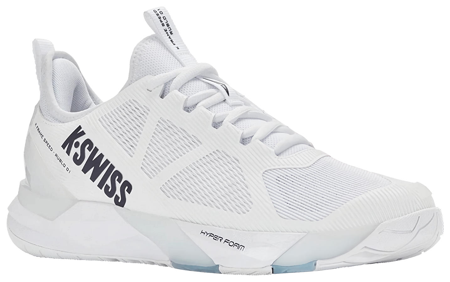 Кроссовки мужские K-Swiss Frame Speed Rublo, Белые/Тёмно-синие (р. EUR 46)