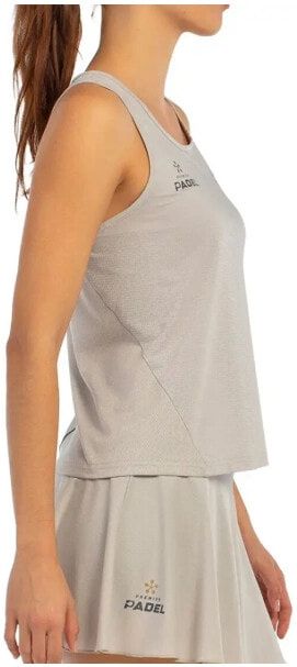 (EU) Майка женская Bullpadel ACORA WOMEN'S TANK TOP, Бежевая (XL)