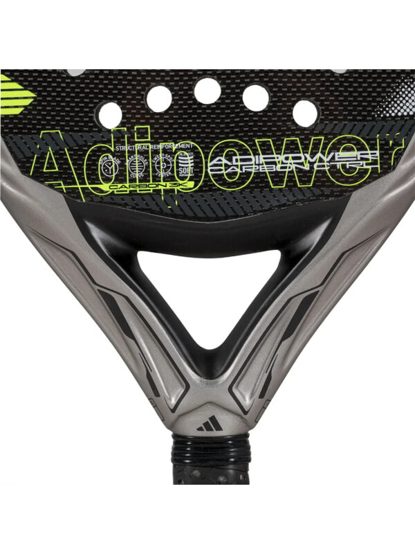 Ракетка для падел-тенниса профессиональная Adidas Adipower Carbon Ctrl 2025