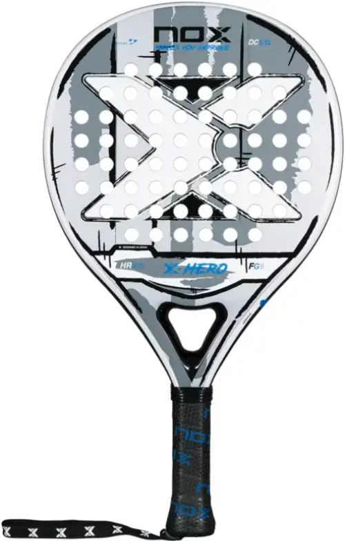 Ракетка для падел тенниса Nox X-Zero White 2026