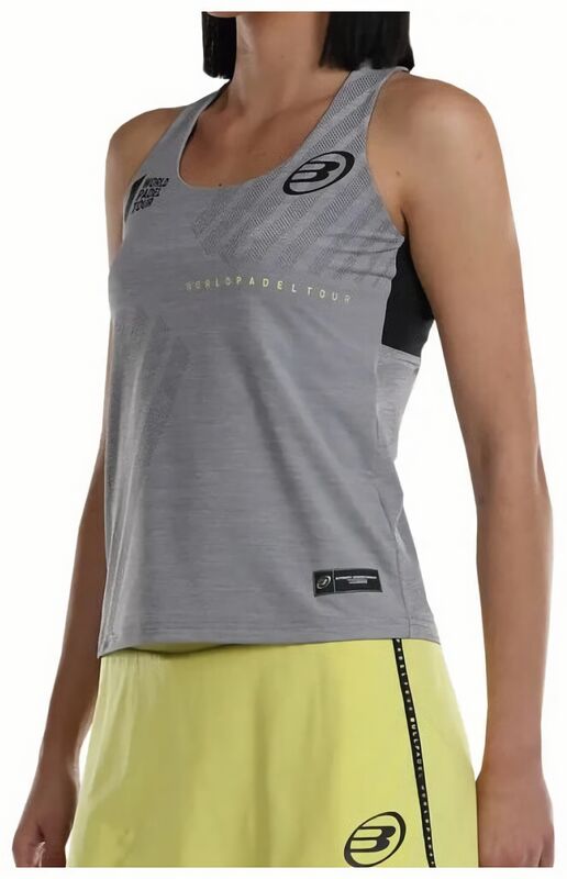 (EU) Топ женский Bullpadel Llave W, Серый (L)