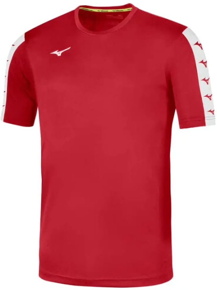 (EU) Футболка унисекс Mizuno Team Nara, Красная (S)