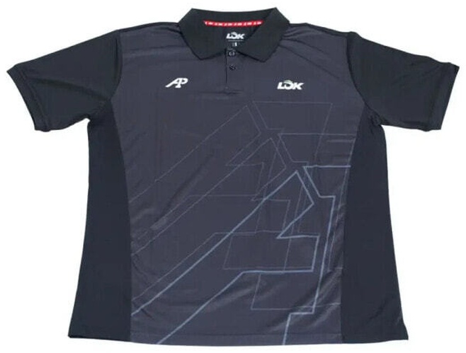 (EU) Поло мужское Lok Wilderness A1 Padel, Чёрное (M)