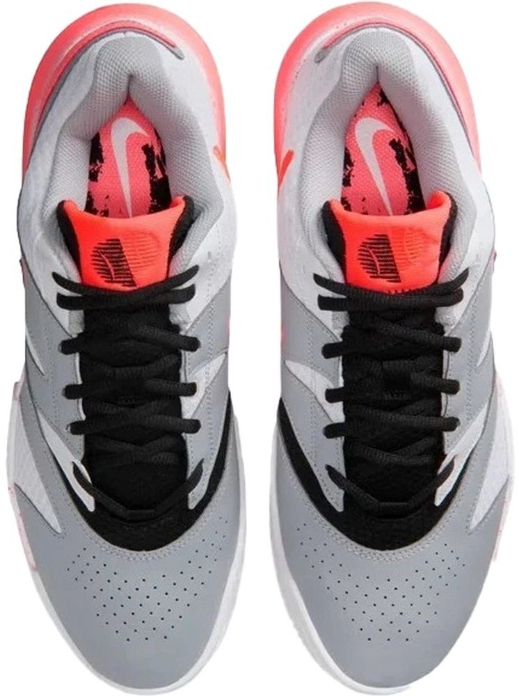 Кроссовки мужские Nike Court Vapor Lite 4 HC, Серый/Красный (р. 29)