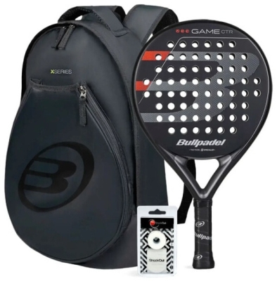 Набор для падел-тенниса BULLPADEL Game CTR + Bag Tour