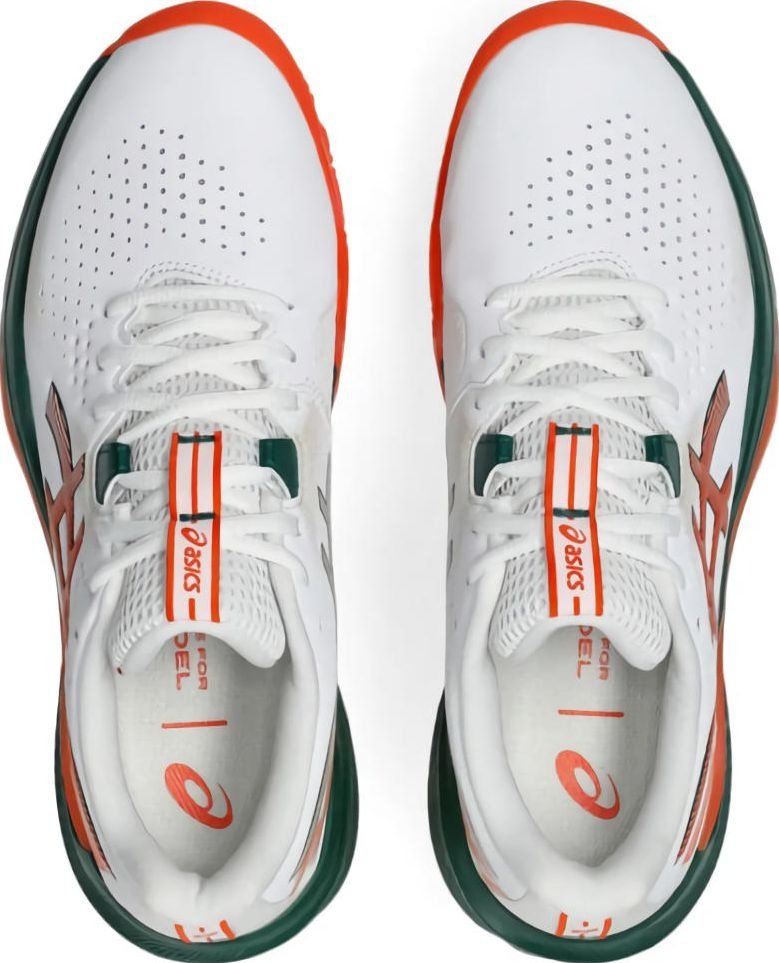 (EU) Кроссовки мужские Asics Gel-Challenger 15 Padel White/Green 1041A511, Белые (р. 46)