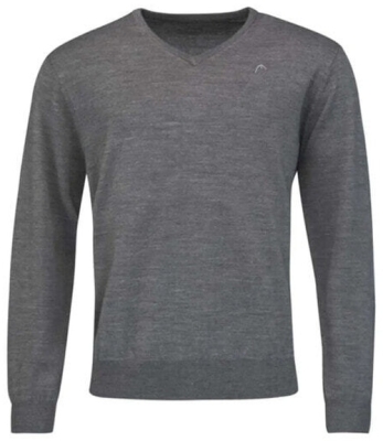 (EU) Лонгслив мужской Head Pullover, Серый (L)