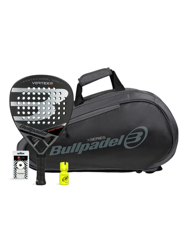 Набор для падел-тенниса BULLPADEL Vertex 03 CMF + Padelbag Avant 2