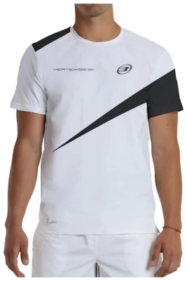 (EU) Футболка мужская Bullpadel Cardona 26V, Белая (2XL)