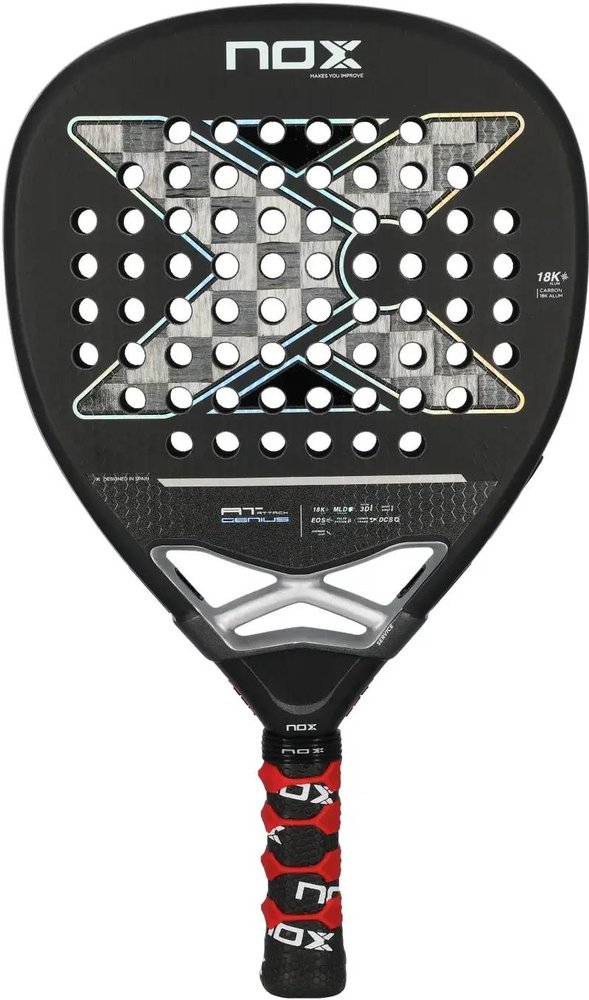 (EU) Ракетка для падел тенниса Nox At Genius Attack 18K Agustín Tapia 2024