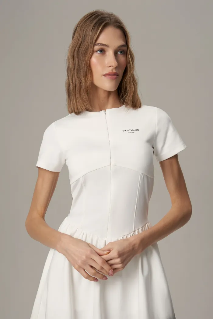 Платье-комбинезон женское Madaia Body Serve, Молочное (S)