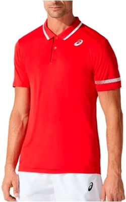 (EU) Футболка мужская Asics Court, Красная (S)