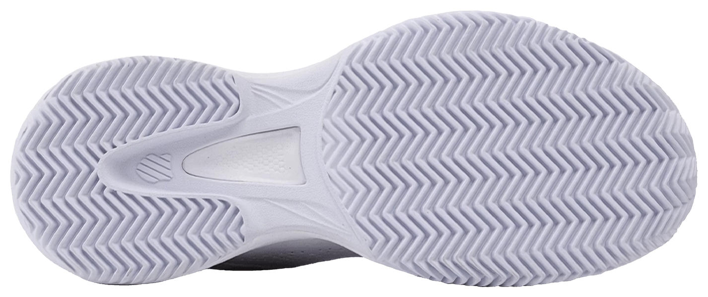 Кроссовки женские K-Swiss Court Express 2, Белые/Фиолетовые (р. EUR 37.5)