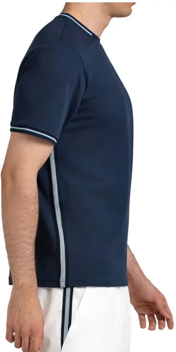 (EU) Футболка мужская Bullpadel LATHE, Синяя (M)