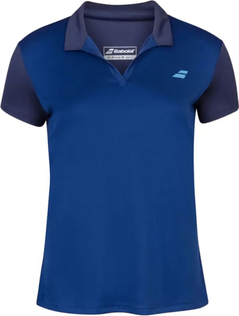 (EU) Поло женское Babolat Play Polo 3Wp1021, Синее (XL)