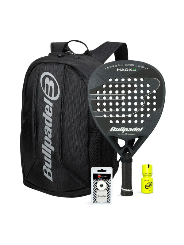 Набор для падел-тенниса Bullpadel Hack 03 CMF + Bag Avant 2 + Dry grip