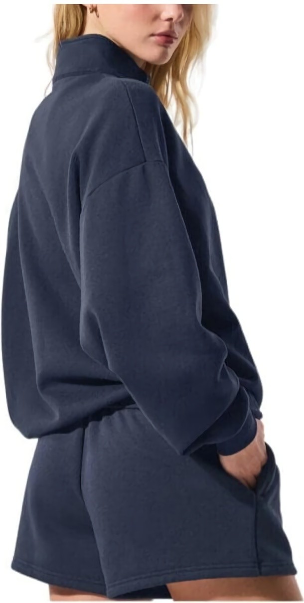 (CN) Свитшот унисекс Alo Yoga Accolade Sweatshirt, Синий (M)
