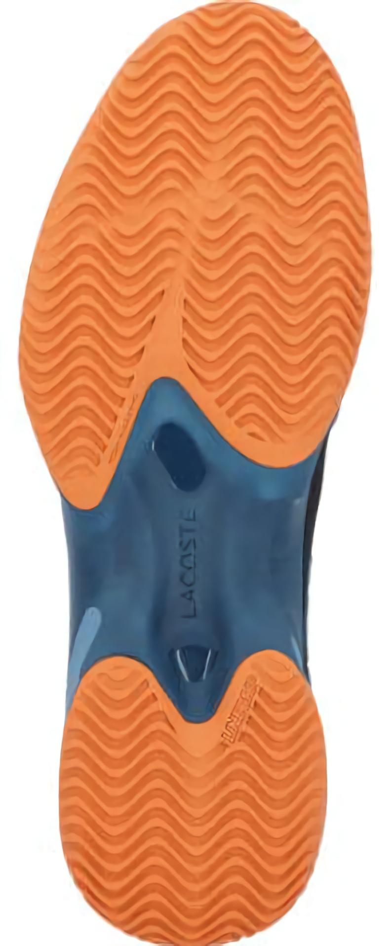 (EU) Кроссовки мужские Lacoste Ultra All Home Blue/Orange 51M226, Синие (р. 46.5)