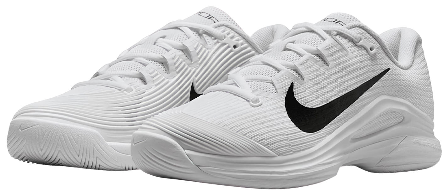 Кроссовки женские Nike Vapor 12 HC, Белые/Черные (р. 39)