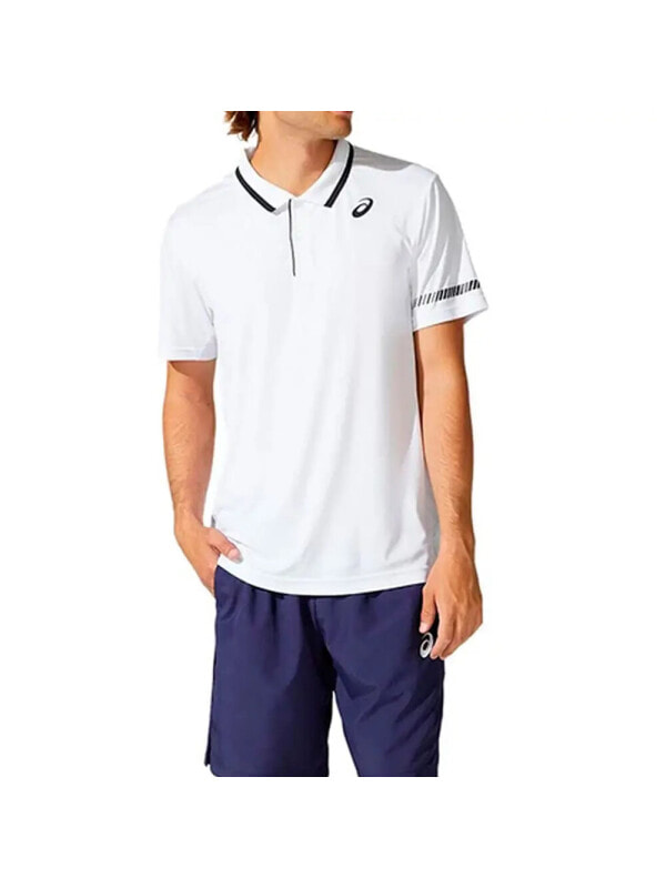 (EU) Футболка мужская Asics Court, Белая (XS)
