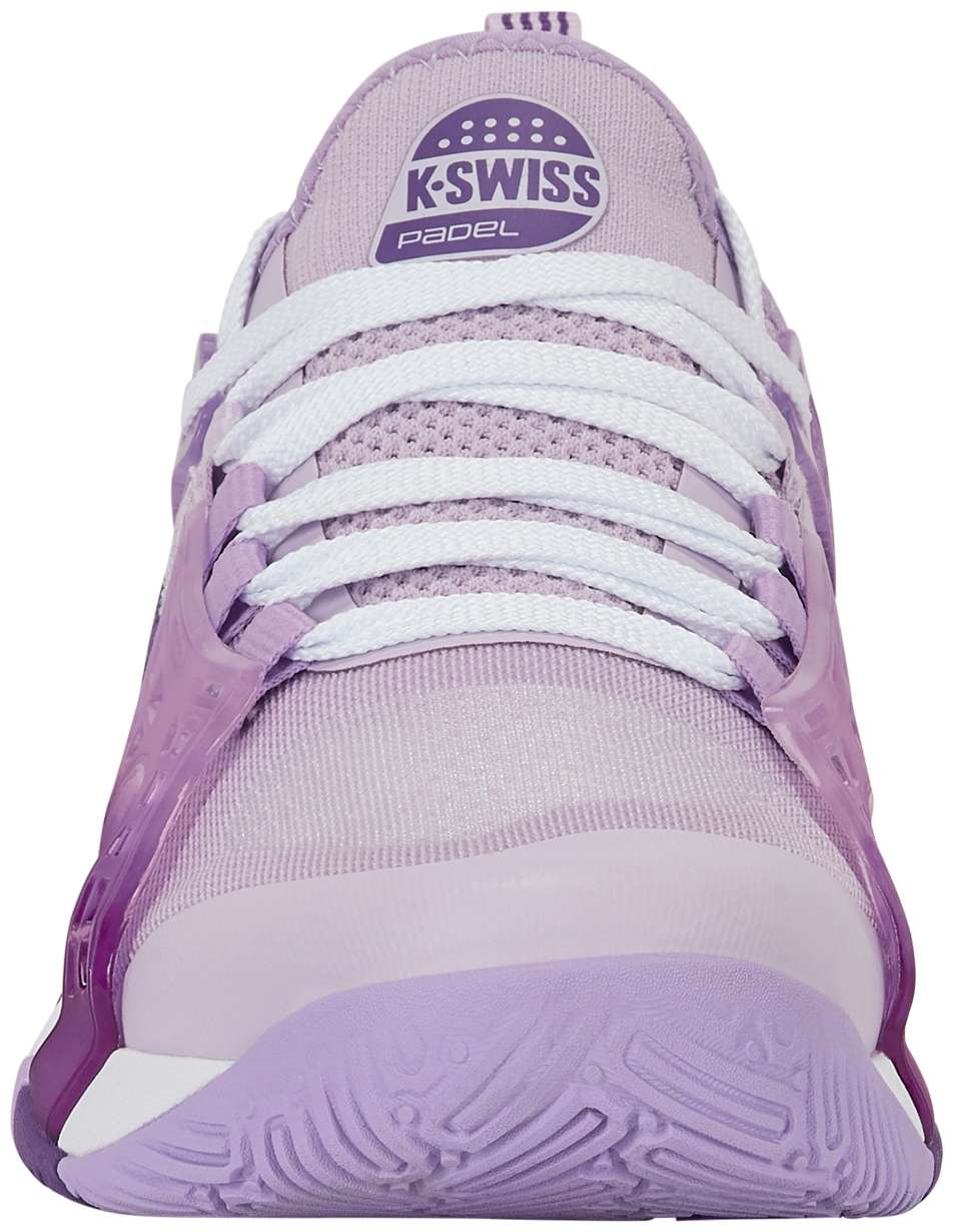 Кроссовки женские K-Swiss K-Frame Padel FW26, Сиреневые/Белые (р. 35,5)