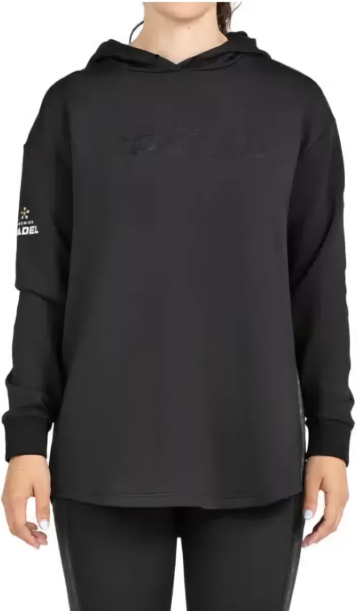 (EU) Толстовка женская Bullpadel Paitt, Чёрная (XS)