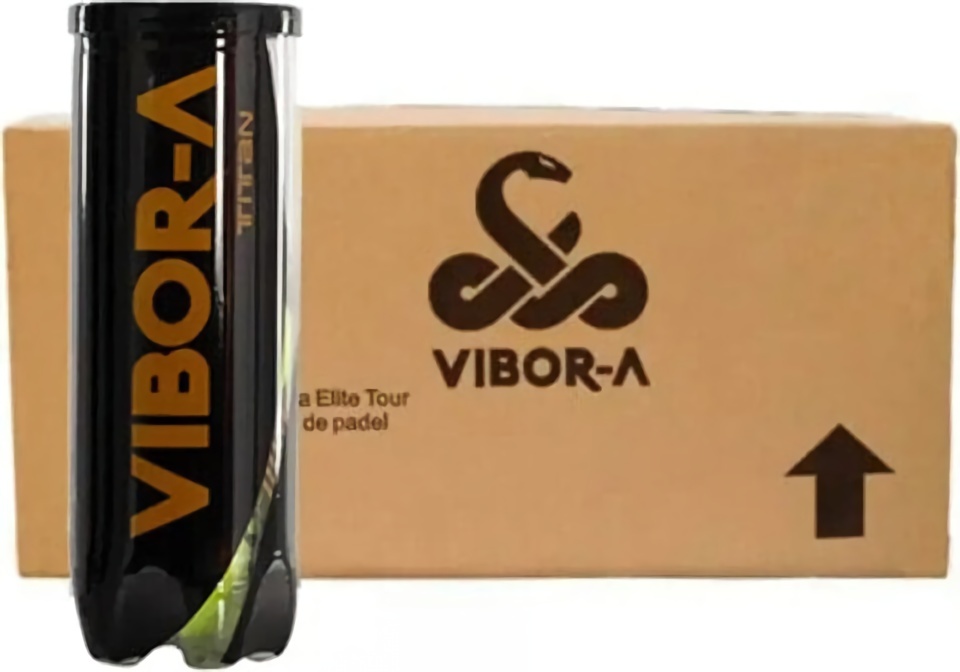 (EU) Мячи для падел тенниса Vibor-A Titan, 24 банки (3 шт в банке)