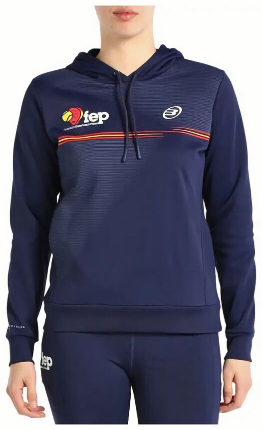 (EU) Свитшот женский Bullpadel Fuenla, Синий (L)