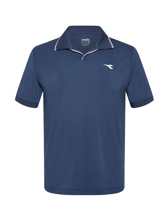 Поло мужское Diadora SS Polo Icon M, Синее (S)