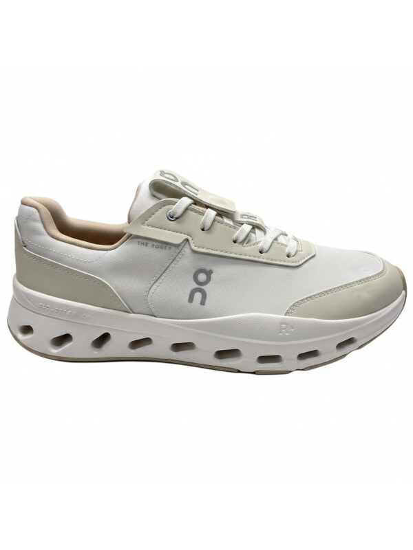On THE ROGER Tennis Shoes Men's Low Top White