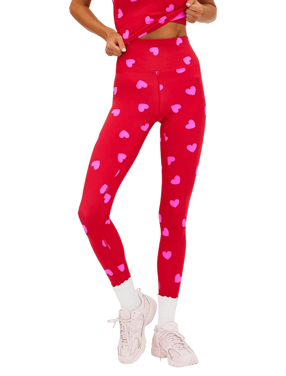 Леггинсы женские Beach Riot Piper Legging W, Красные (M)