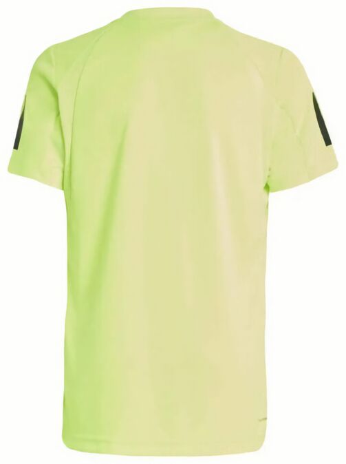 (EU) Футболка для мальчиков Adidas B Club 3Stripes KQJ40, Жёлтая (рост 128 см)