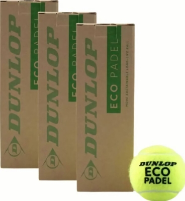 (EU) Мячи для падел тенниса Dunlop Eco, 3 упаковки (3 шт в упаковке)