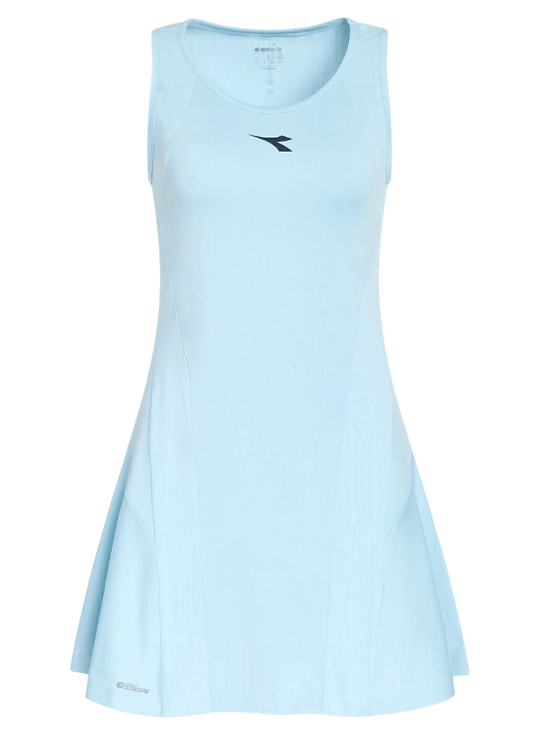 Платье женское Diadora L. Dress Icon W, Голубое (L)