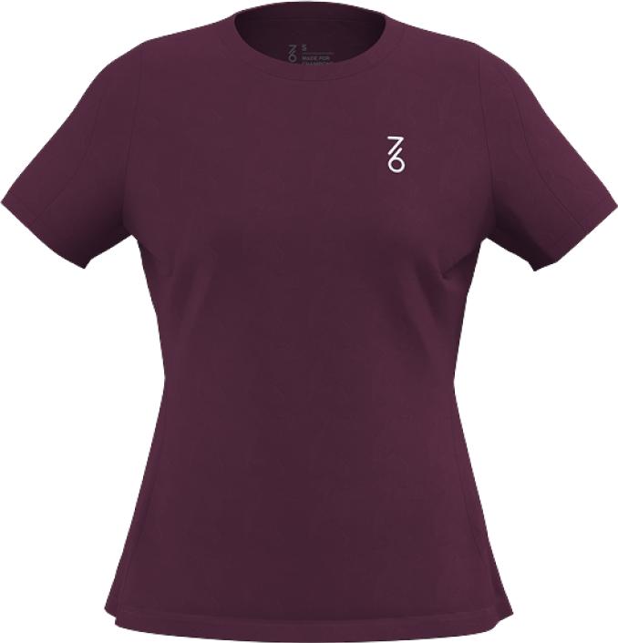 Футболка женская 7/6 Kate T-shirt - Potent Purple, Винная (L)