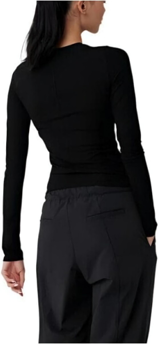 (CN) Футболка женская Alo Yoga 191677401570, Чёрная (M)