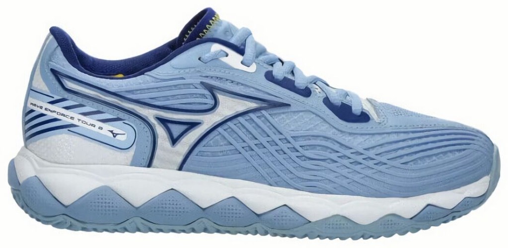 (EU) Кроссовки женские Mizuno Wave Enforce Tour 2 CC, Светло-голубые (р. 40,5)