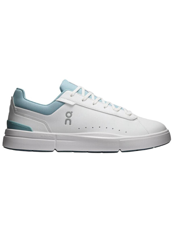 On The Roger Advantage Skate Shoes Men's White Blue