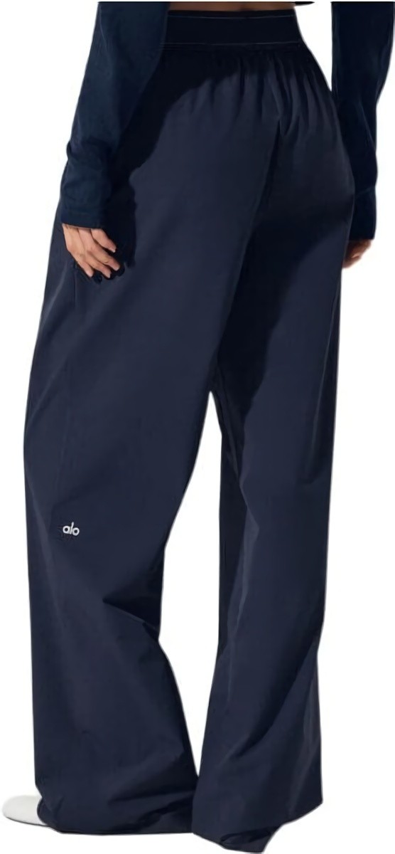 (CN) Брюки женские Alo Yoga Suit Up Trouser Long, Синие (M)