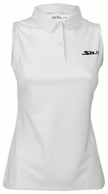 (EU) Поло женское Siux Erica без рукавов, Белое (S)