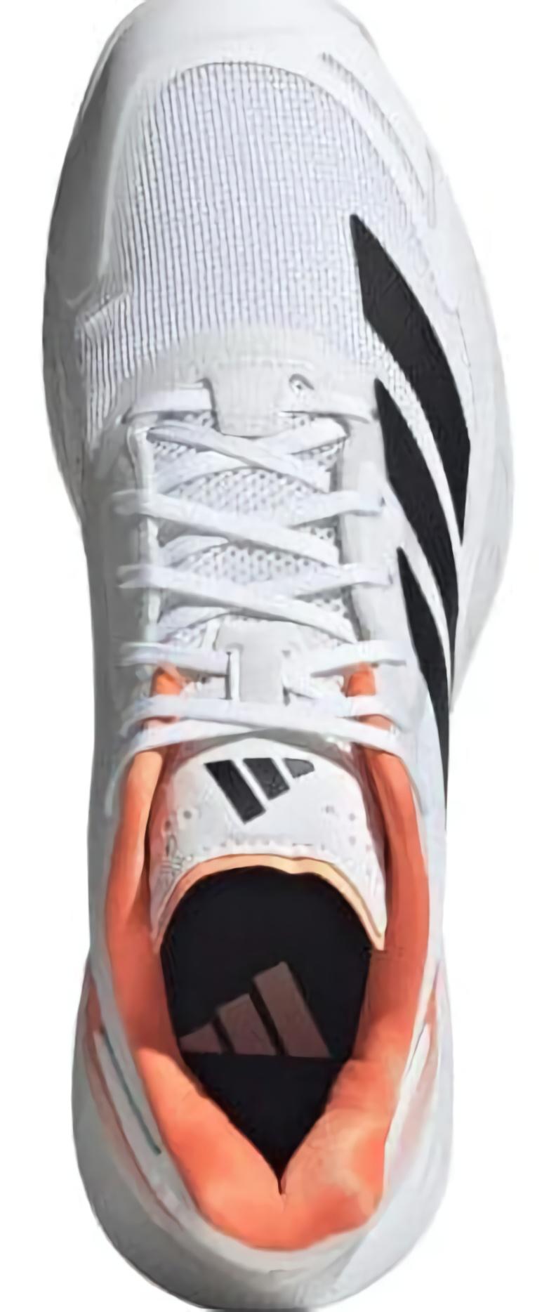 (EU) Кроссовки мужские Adidas Defiant Speed 2 White/Orange Jr1745, Белые (р. 46)