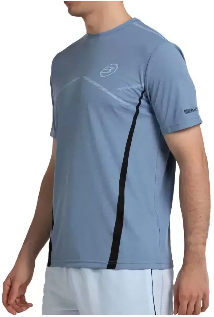 (EU) Футболка мужская Bullpadel Cabore, Синяя (L)