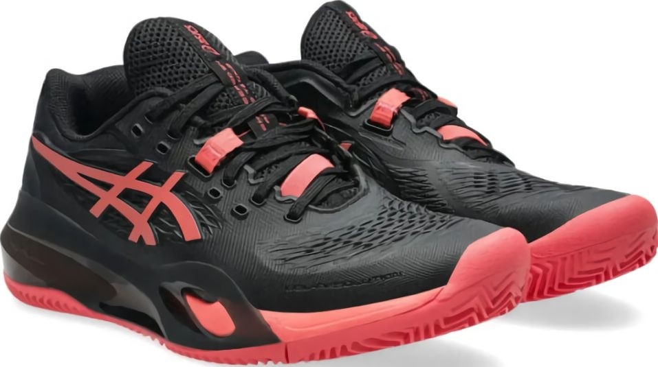 (EU) Кроссовки женские Asics Gel-Resolution X Clay Black Women 1042A277, Чёрные (р. 40)