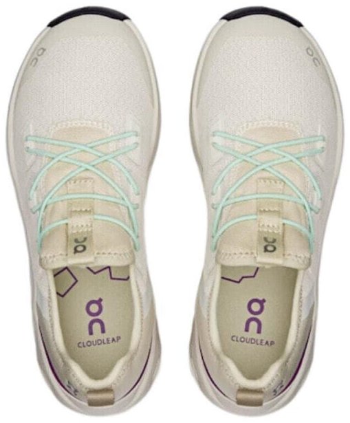 (CN) Кроссовки для мальчиков On Cloudleap Low top Kids Lifestyle, Бежевые (р. 33)