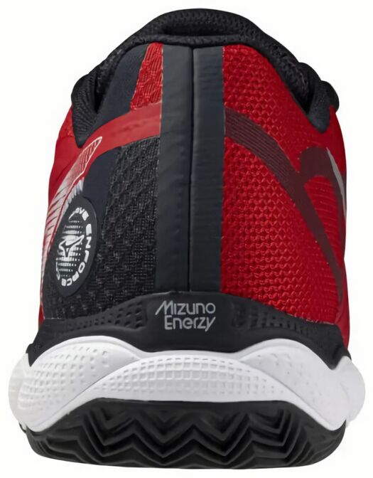 (EU) Кроссовки мужские Mizuno Wave Exceed Tour 6, 61GB2480 06, Черно-Красные (р. 40)