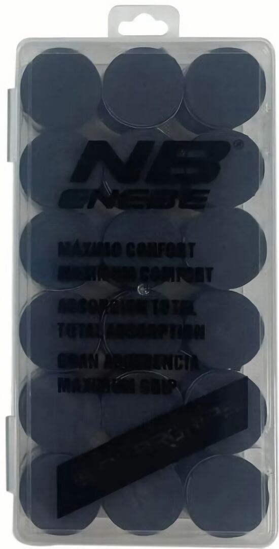 (EU) Овергрип для ракетки Enebe, A003779.001, Черный (18 шт)