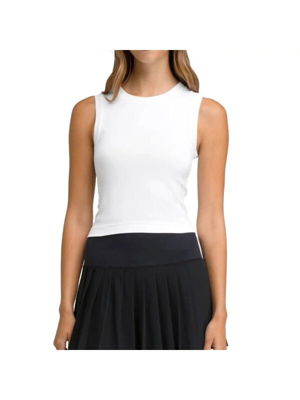 (EU) Майка женская Wilson Pro Seamless, Белая (L)