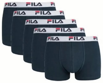 (EU) Набор из 5 боксеров Fila Fu5016/5 321, Морской (XL)