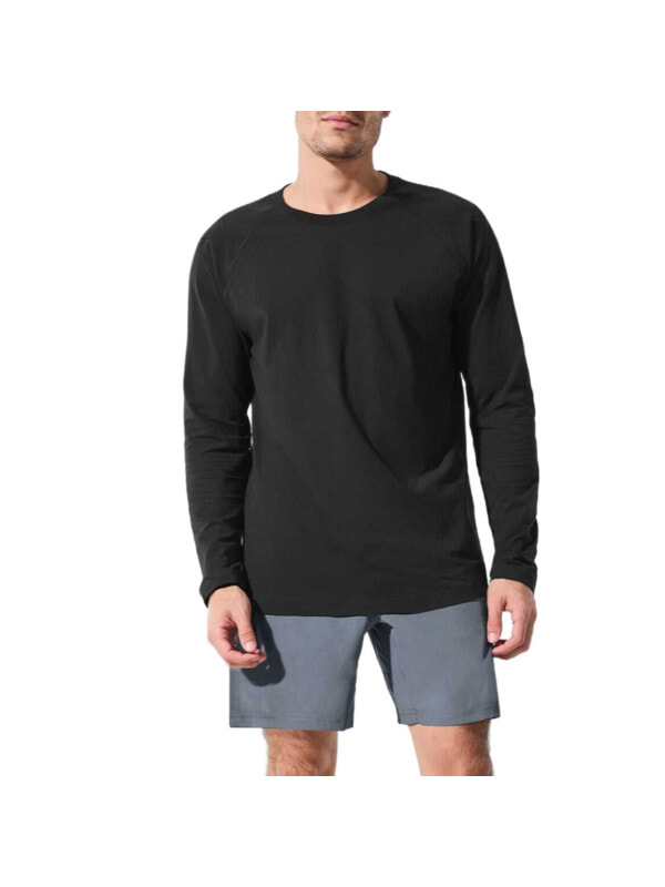 (CN) Футболка спортивная мужская Alo Yoga Vapor, Чёрная (M)