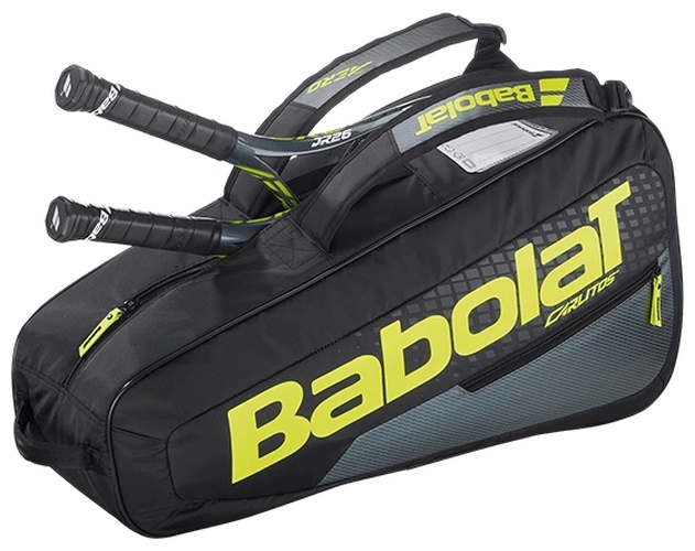 Сумка Babolat для тенниса Carlitos Junior, Черная/Зеленая